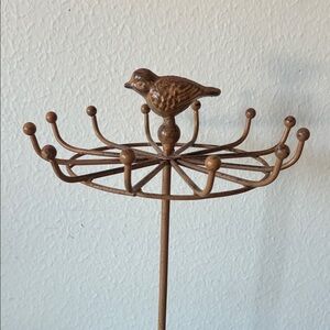Brown Bird Jewelry Holder